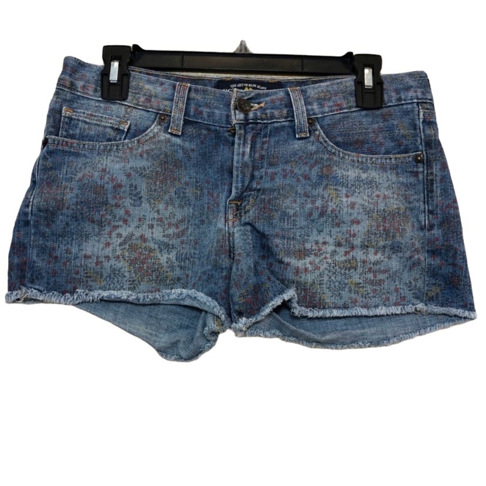 Lucky Brand Riley Blue Jean Short Wild Flower
